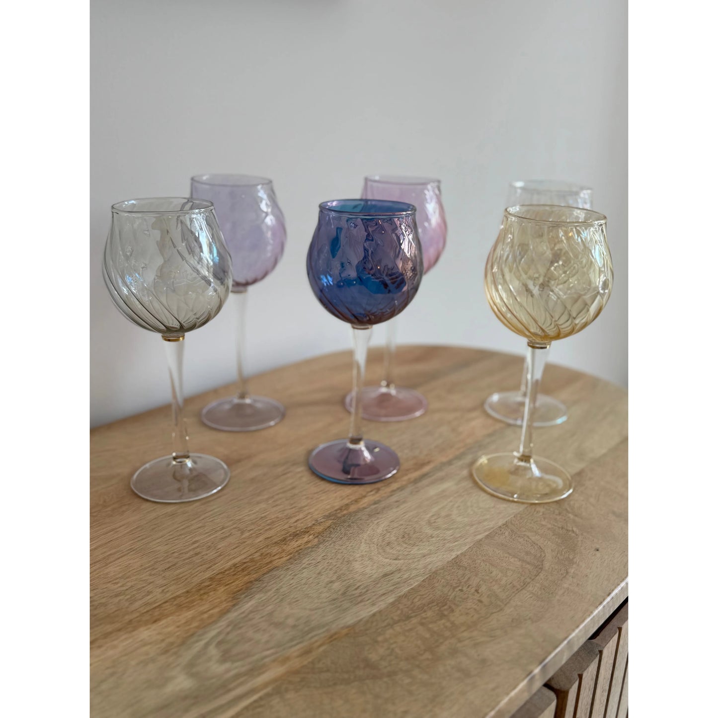 WINE GLASS SET of 6